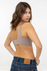 Bralette Lupe Gris Amatista