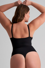 Body Modelador Sin Barba Negro