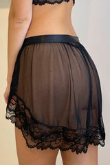 Colaless y Faldita Itati Negro