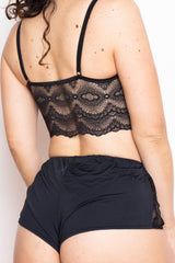 Pijama Short Ada Negro