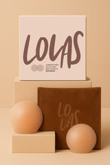 Lolas redondas con Adhesivo