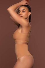 Colaless Alto Modeladora Café Claro