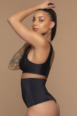 Colaless Alto Modeladora Negro