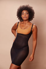 Vestido Busto Abierto Powermesh