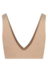 Bralette Escote en V Beige