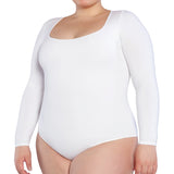Body Irina Blanco escote cuadrado