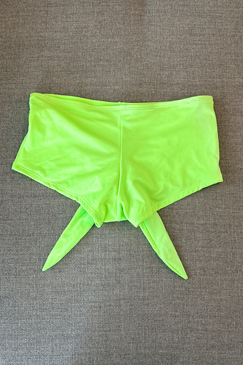 Calzón Bikini Verde Fluor Valege