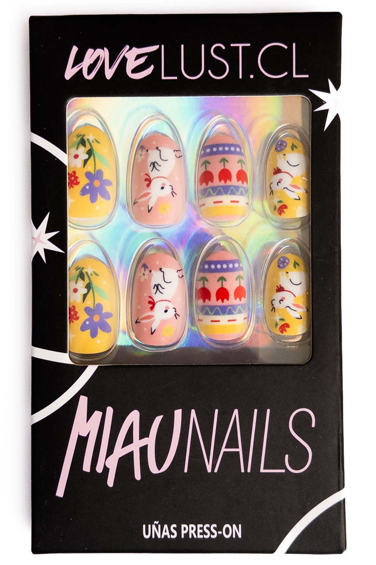 Uñas Press On Huevitos de Pascua