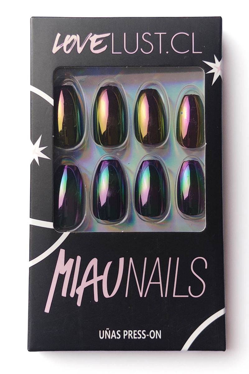 Uñas Press On Universo Metálico
