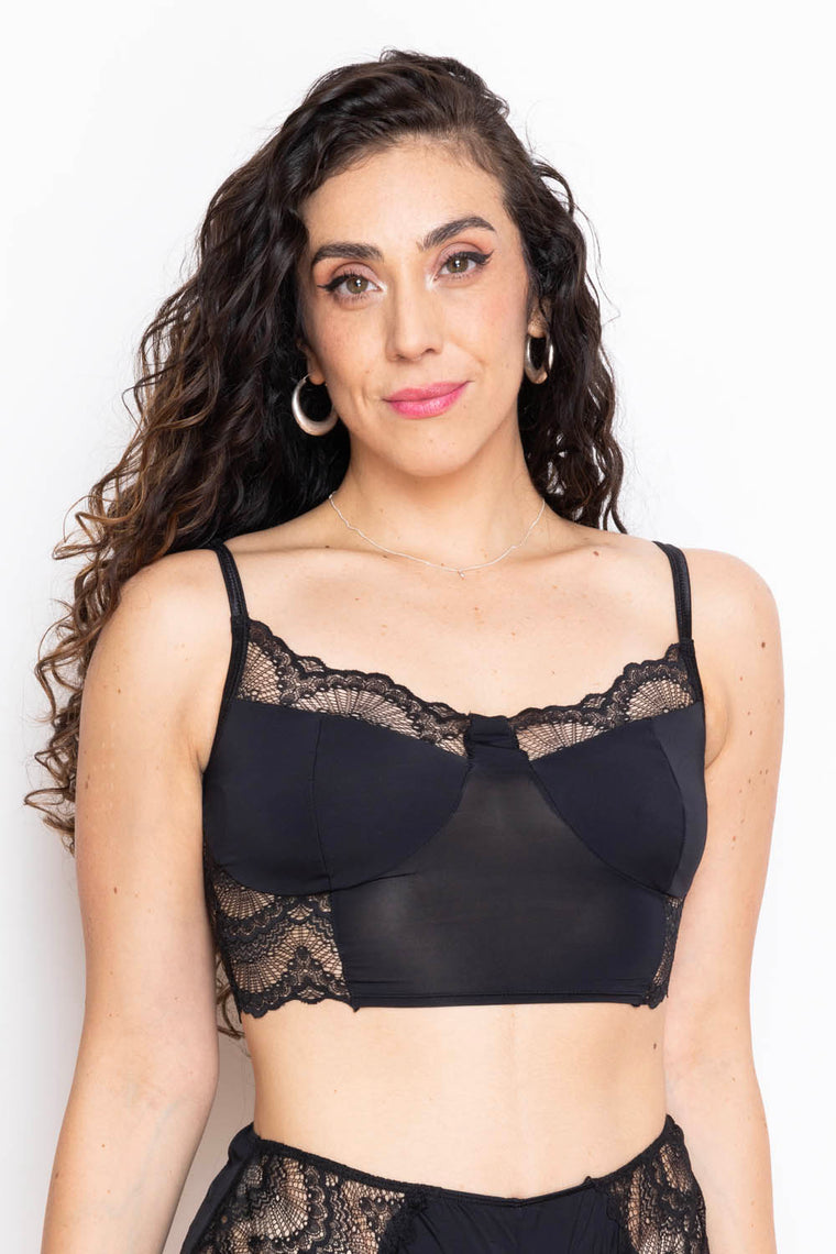Pijama Bralette Ada Negro