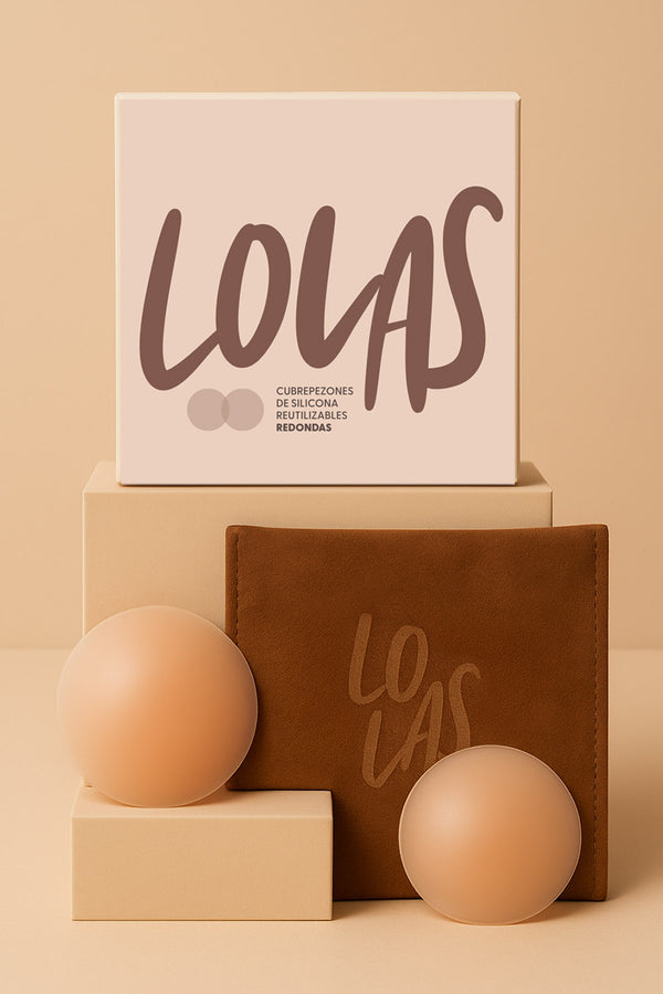 Lolas redondas con Adhesivo